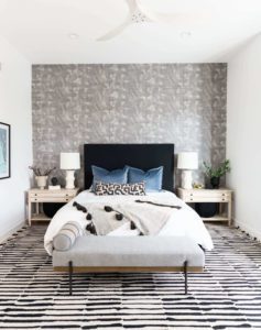 modern wallpaper bedroom