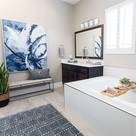 before and after bathroom interior design cave creek arizona